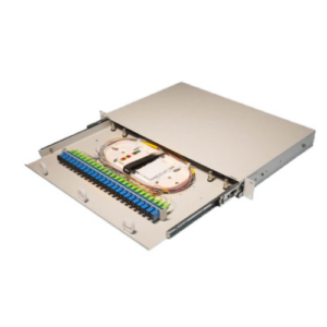 ODF 24 PUERTOS - CHASSIS + BANDEJAS DE EMPALME